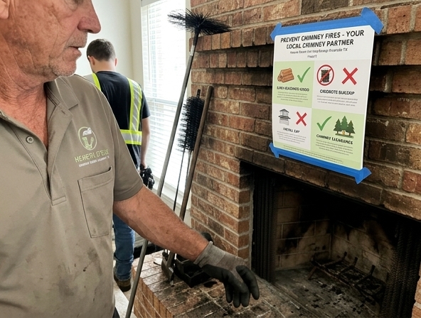 Chimney Cleaning in Alvarado